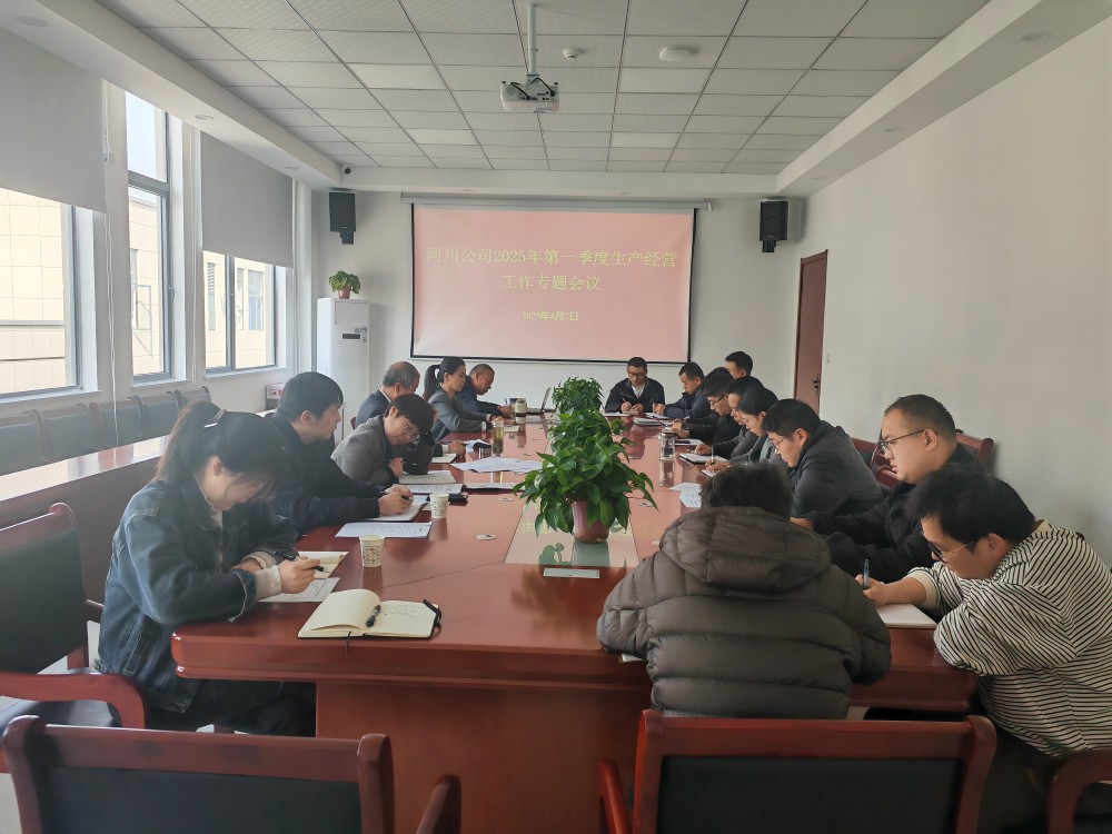公司召開(kāi)2025年第一季度生產(chǎn)經(jīng)營(yíng)工作專(zhuān)題會(huì)